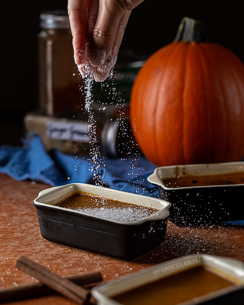 This easy Pumpkin Spice Creme Brulee recipe will transform your fall parties forever. It's  both impressive and easy to make!