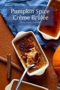This easy Pumpkin Spice Creme Brulee recipe will transform your fall parties forever. It's both impressive and easy to make! It takes 10 minutes to prepare, 30 minutes bake time and 1 hours chill. It can also be made up to two days ahead of time.